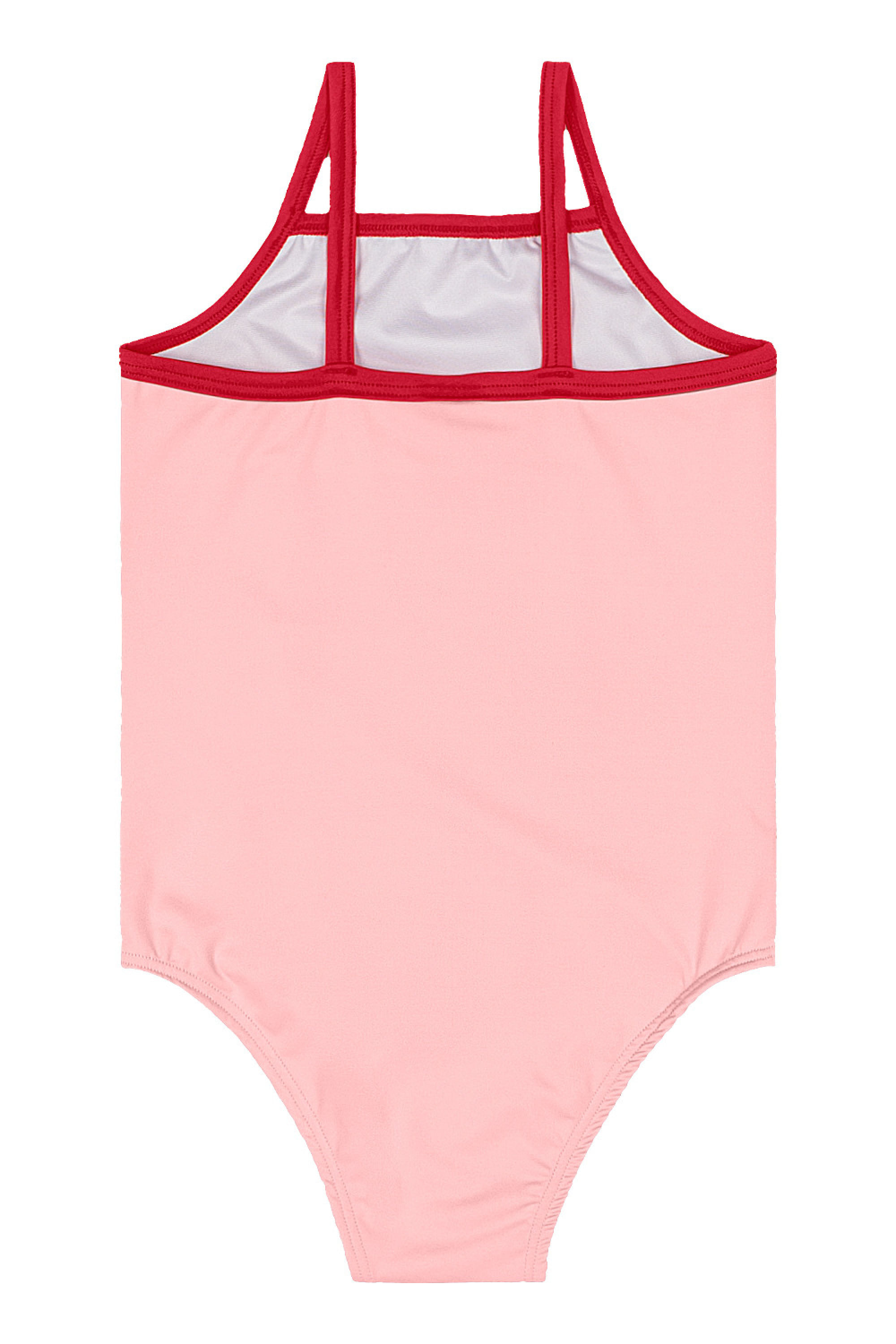 Maiô Infantil Em Malha UV DRY com Forro Em Microfibra (Vermelho) Quimby - Imagem 16